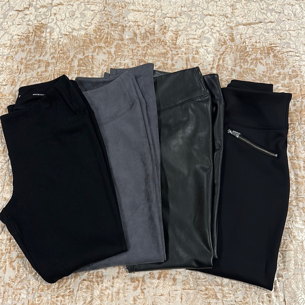 4 Pair of Size 10 petite White House Black Market leggings….price is for all 4.